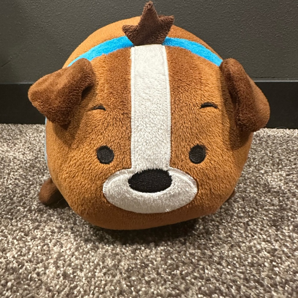 Bun bun plush dog
